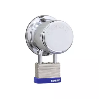 ฝาครอบลูกบิด 2 รู พร้อมกุญแจ LM 50 MM. SOLEX