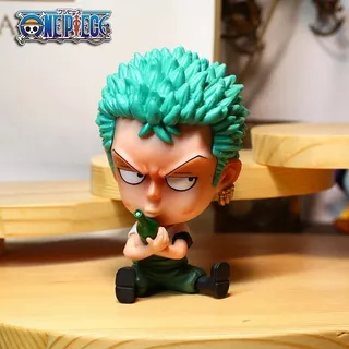 ตุ๊กตาฟิกเกอร์ One Piece Luffy Zoro Sanji Solon Ace Nami Roronoa Chopper Usopp BROOK ของเล่นสําหรับเด็ก