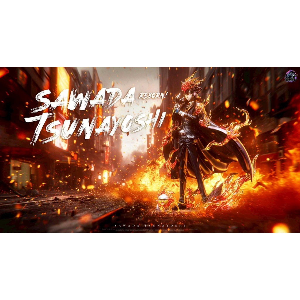 (พร้อมส่ง) Katekyo Hitman Reborn Resin Scale Figure - Sawada Tsunayoshi by ZJXN Studio