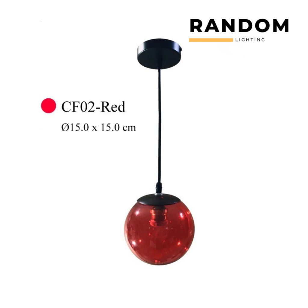 [สินค้าพร้อมจัดส่งจากไทย] โคมไฟห้อยเพดาน RED RD-GD0018