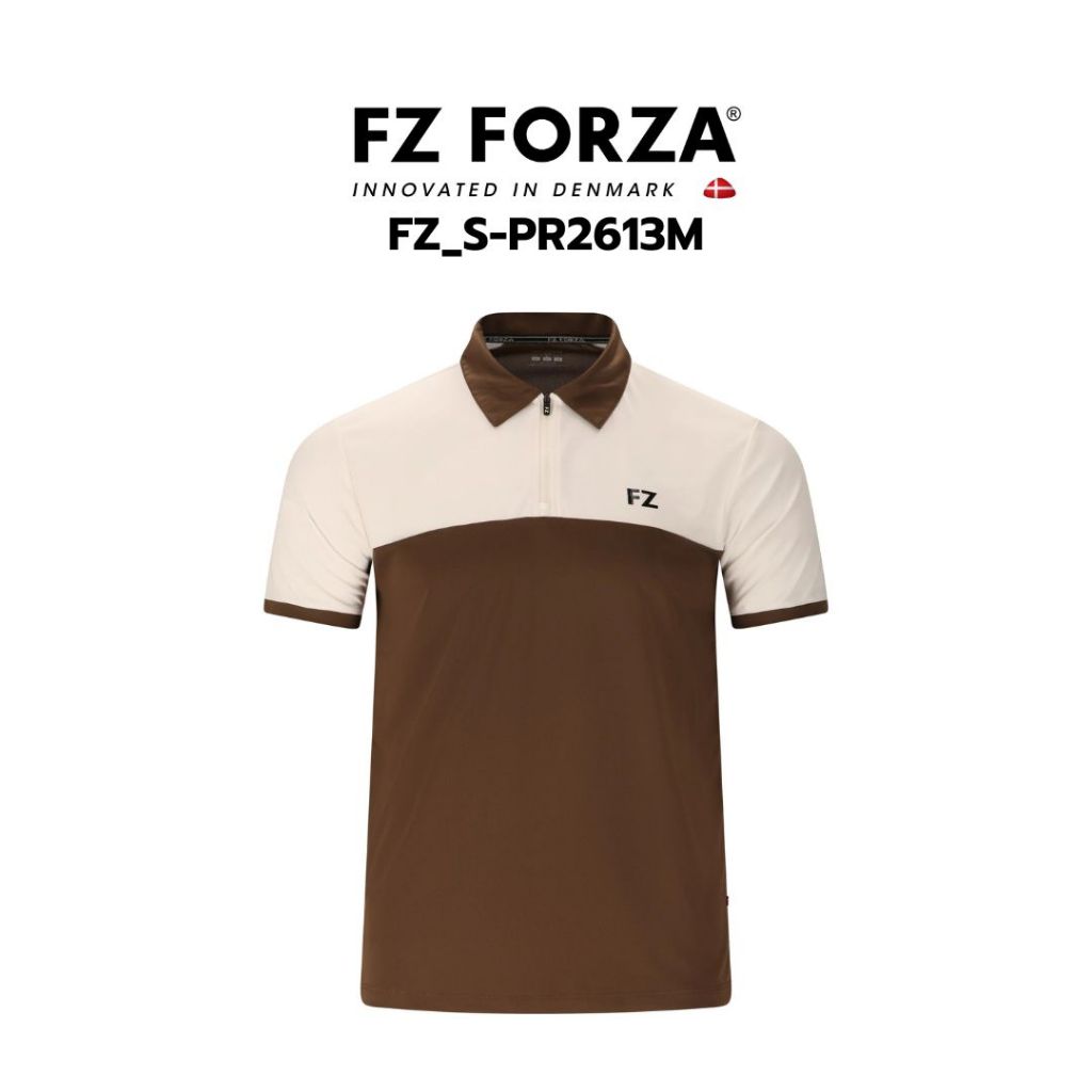 FZ FORZA เสื้อโปโลกีฬา รุ่น FZ PR2613 M POLO - ดีไซน์ Earth Tone ทันสมัย