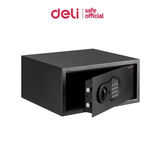 Deli ตู้เซฟ ตู้เซฟโรงแรม ล็อคกุญแจและรหัสผ่าน ช่องหยอดเหรียญ…