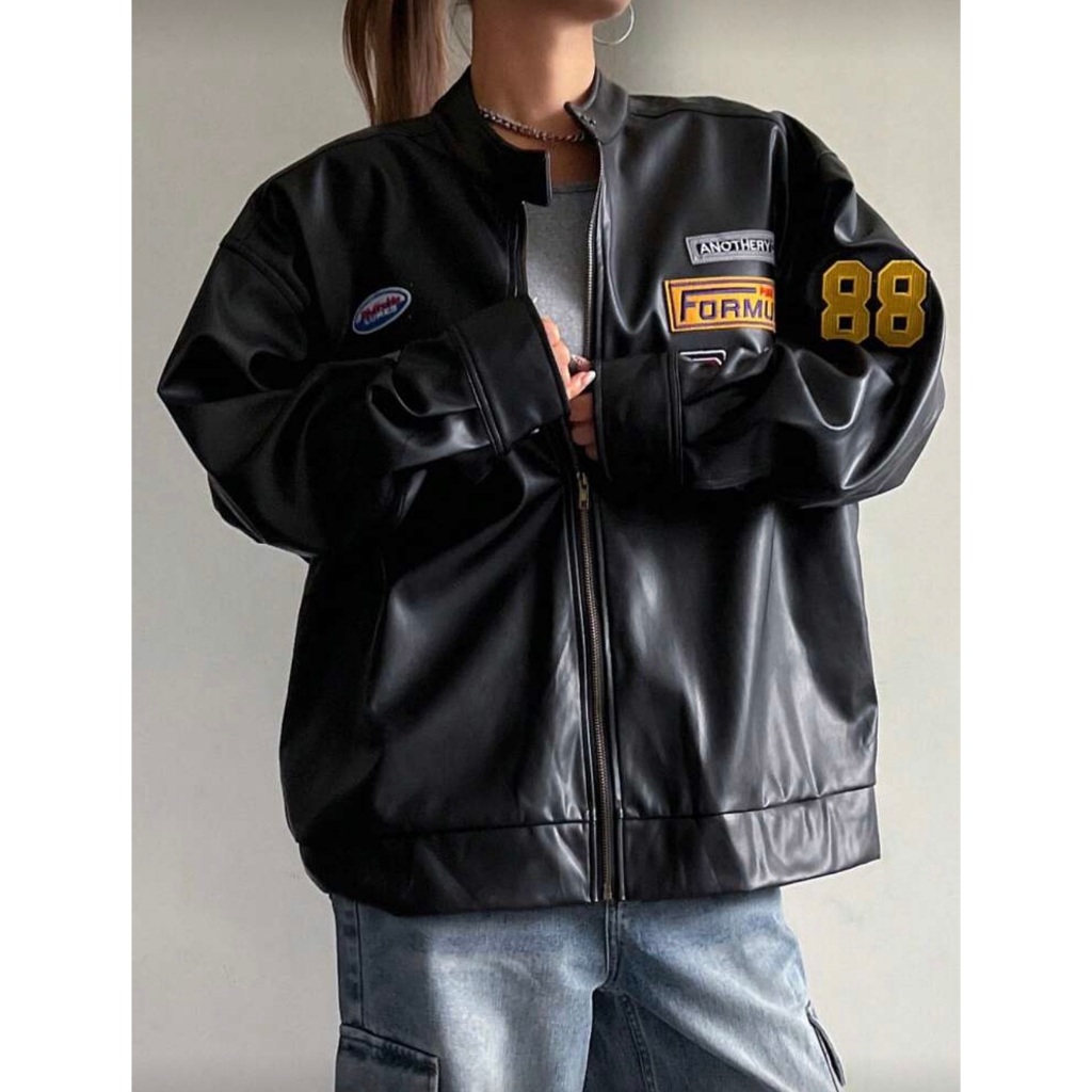 🕉🆕🆕🆕🕉 JACKET หนัง. KOREA ทรงสวย 🕉🆕🆕🆕🕉.