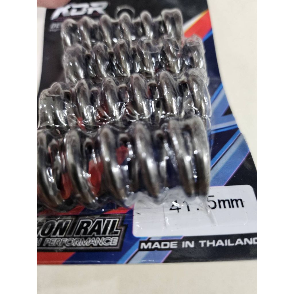สปริงวาล์ว KDR ชุดนี้การันตีว่าเอาอยู่ รวด 3MM 12000-14000RPM ในลูกเล็กชักสั้น ชักยาว หรือลูกโต100mมั่นใจ เพราะผมเทสแล้ว