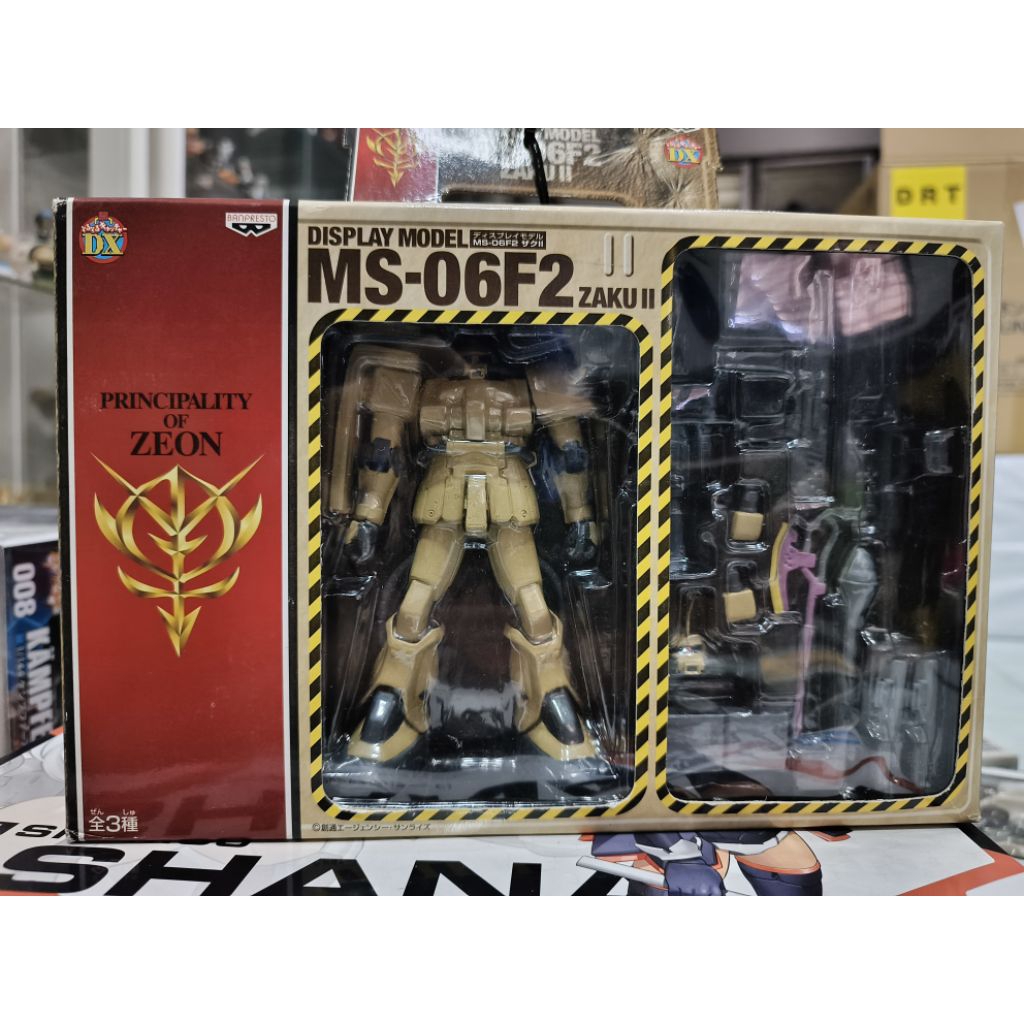 🇹🇭มือ1 พร้อมส่ง 12 ซม. Ms-06F2 Zaku II Display Model DX Figure zaku II