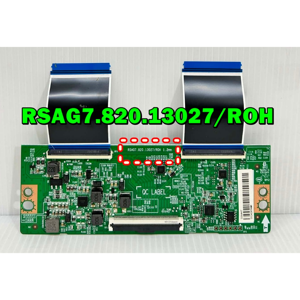 ทีคอน ทีวี Hisense รุ่น 55A6500K พาร์ท RSAG7.820.13027/ROH อะไหล่ของแท้ ถอดมือ2