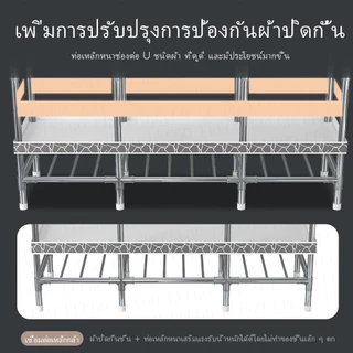 LEEGO ตู้เสื้อผ้า ตู้เสื้อผ้าผ้า ขนาดเส้นผ่านศูนย์กลางข้อต่อ 20 มม. รับน้ำหนักได้ 600 กก. เก็บเสื้อผ้าได้อเนกประสงค์