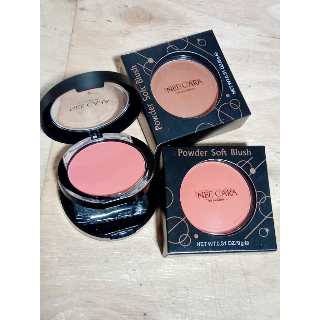 Nee cara บลัชออน (มีแปรง) สีสดสวยติดทนนาน มี3เบอร์ให้เลือก พร้อมส่ง📌