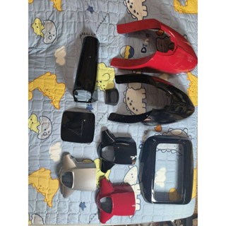 บังโคลนหน้าสีแดง/ดำเงา/เทาบรอน ใส่Scomadi ได้ทุกรุ่น