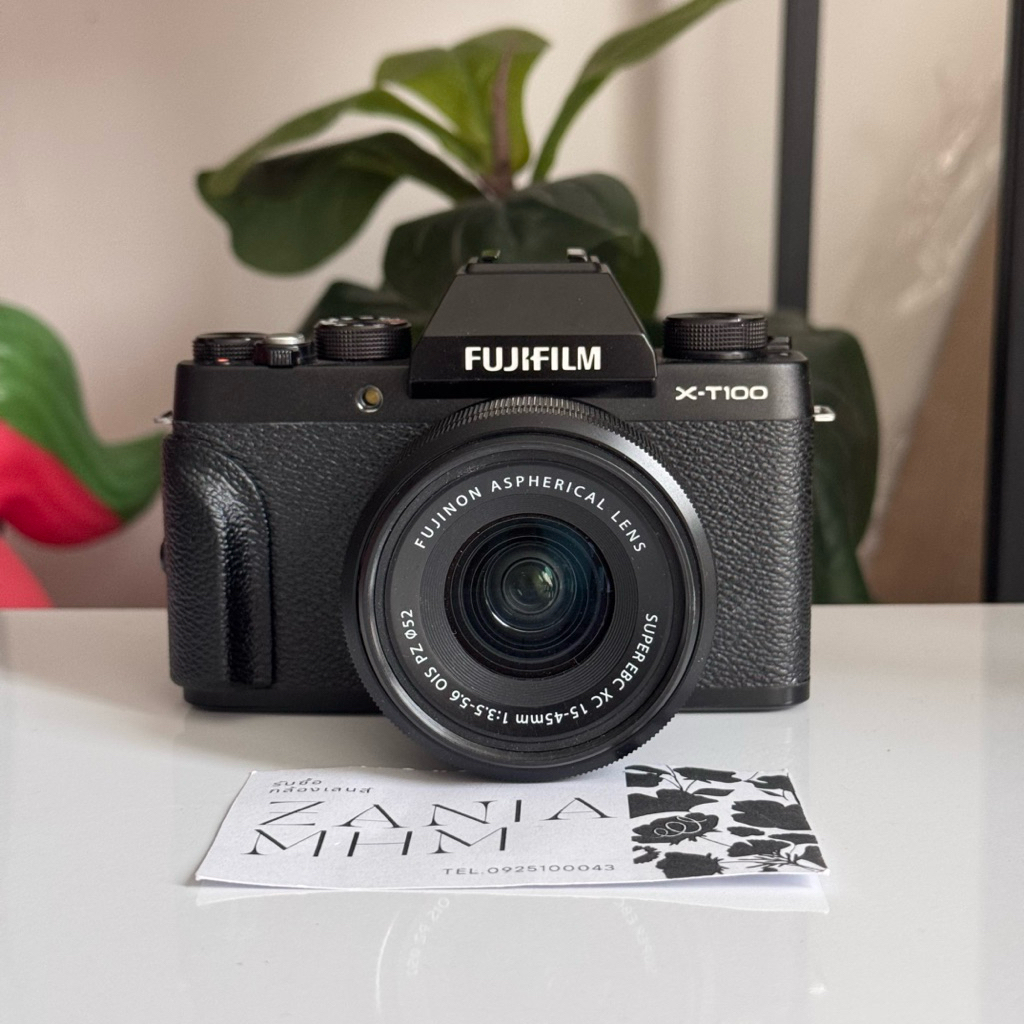 Fujifilm fuji XT100 xt100 สีดำ มือสอง