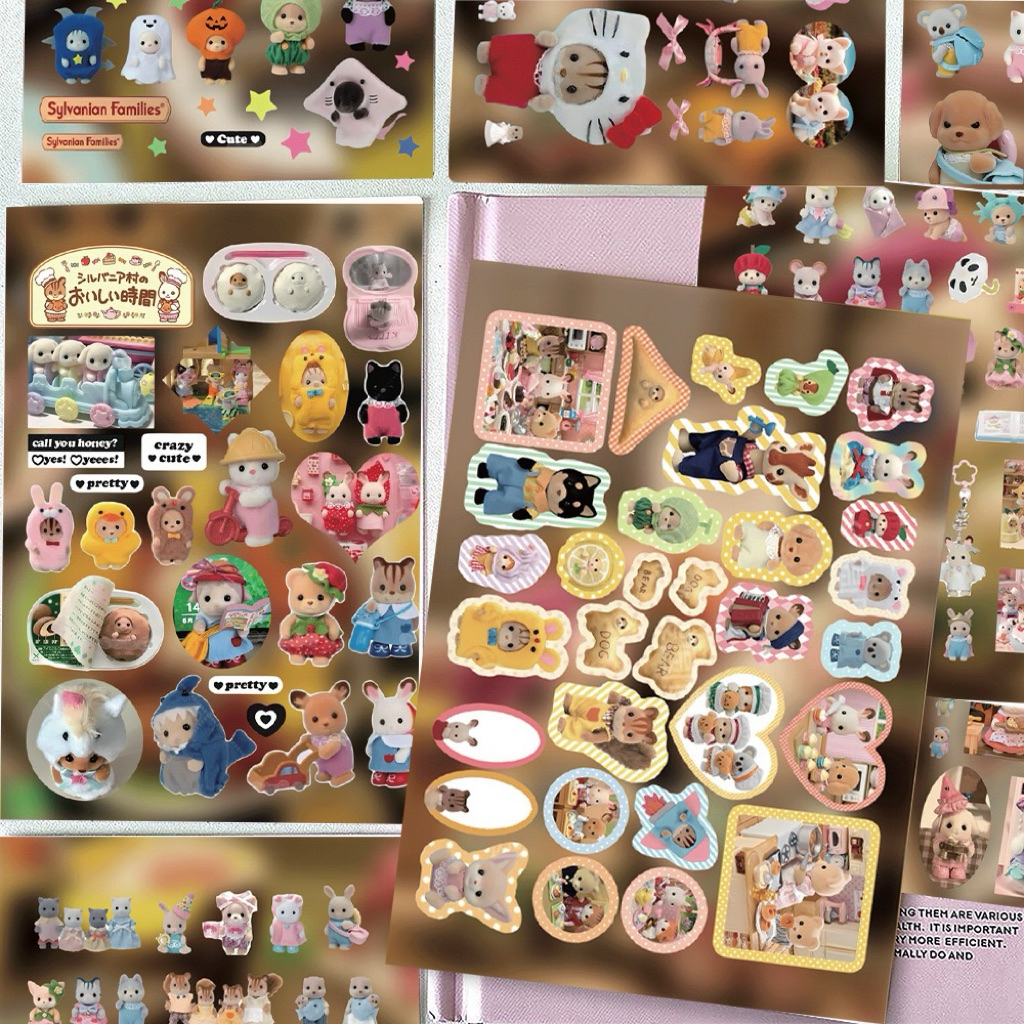 💥จัดส่งไว💥(352)สติกเกอร์ตกแต่งรูปครอบครัวซิลวาเนียน
