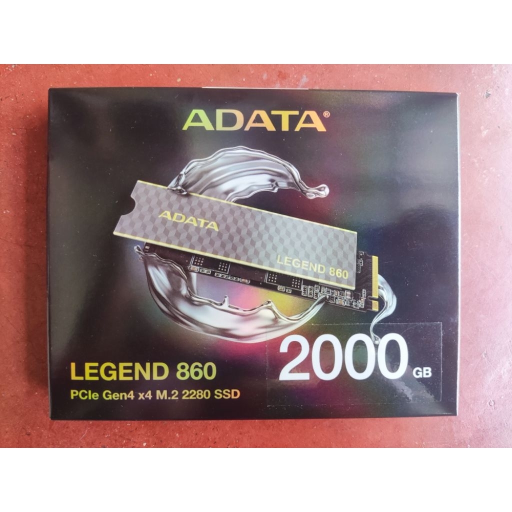 ADATA LEGEND 860 2TB SSD PCle Gen4x4 R6000/W5000