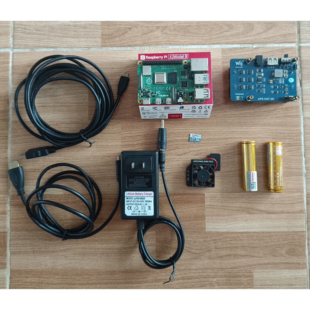 Raspberry Pi 4 Model B 8GB พร้อมอุปกรณ์ (สินค้ามือสอง)