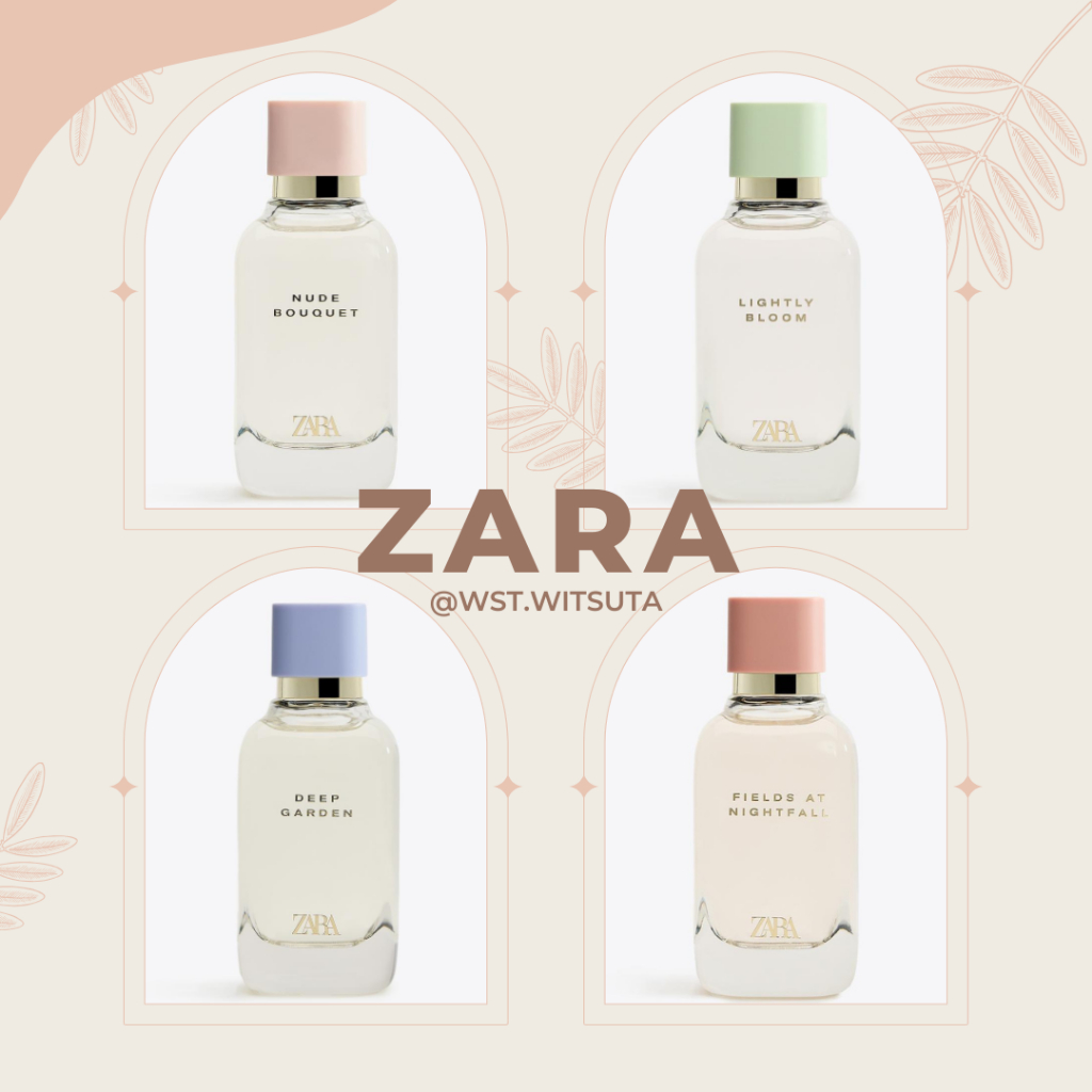 [พร้อมส่ง]น้ำหอม ZARA ขนาด 30-100 ML (NO BOX)
