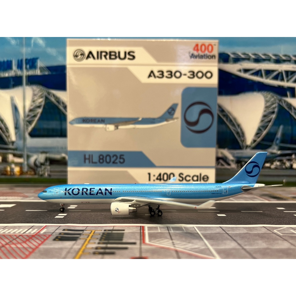 Aviation400 [AV4351] 1:400 Korean Air Airbus A330-323 HL8025