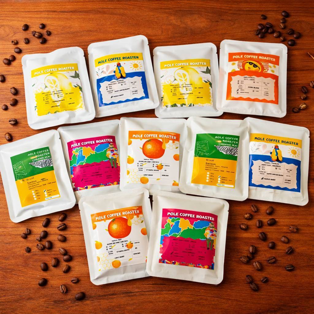 เมล็ดกาแฟขนาดทดลอง 23g. Mole Coffee Roaster