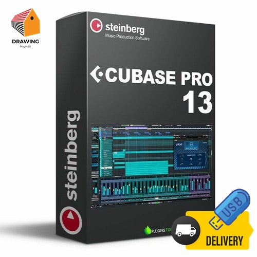 Cubase Pro 13.0.21 | ทำเพลง มิกซ์เสียง 💥จัดส่งshopee express เท่านั้น