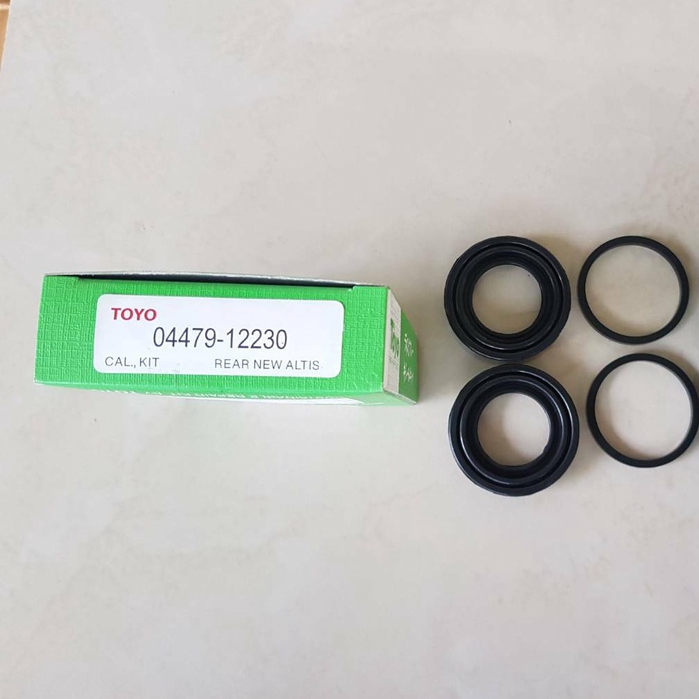 ชุดซ่อมยางดิสเบรคหลัง TOYOTA ALTIS ปี2008-2010 ยี่ห้อ TOYO JAPAN ชุดละ350บาท