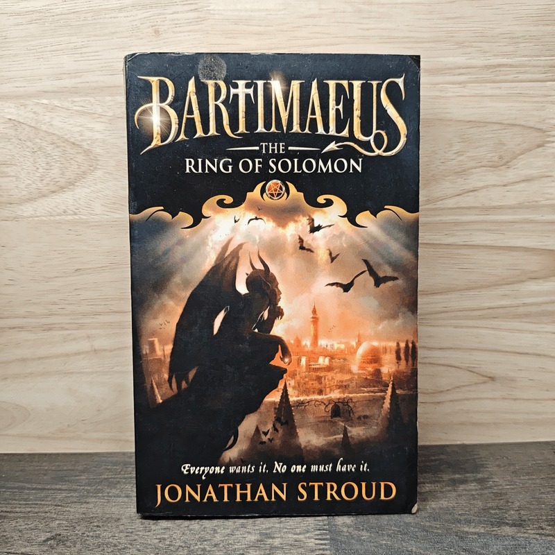 ⭐Bartimaeus The Ring of Solomon - Jonathan Stroud 🏷️1140088