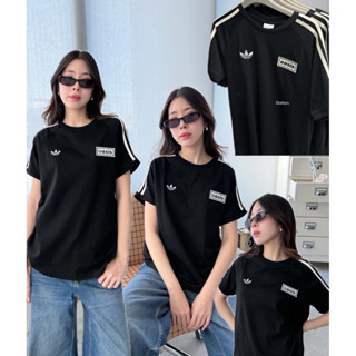 Adi spotty T-shirt งานปัก  เสื้อยืดรุ่นฮิต คอลใหม่! สีละมุนม…