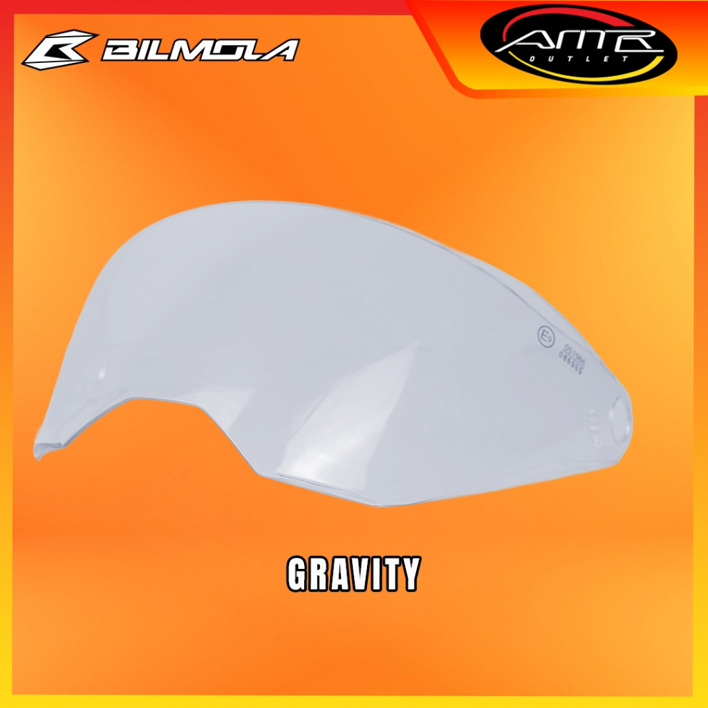 ชิลด์หมวกกันน็อก Bilmola รุ่น Gravity สีใส