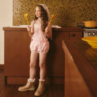 lookbookpetite violette shorts สี pink moonlight lace