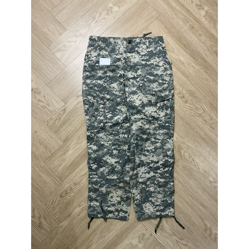 เอว32  ยาว40  กางเกงทหารอเมริกาแท้ ลายพราง งานกอฃทัพ USA ลายมัลติแคม ACU วูดแลนด์ ผ้าหนา ทนทาน #H243