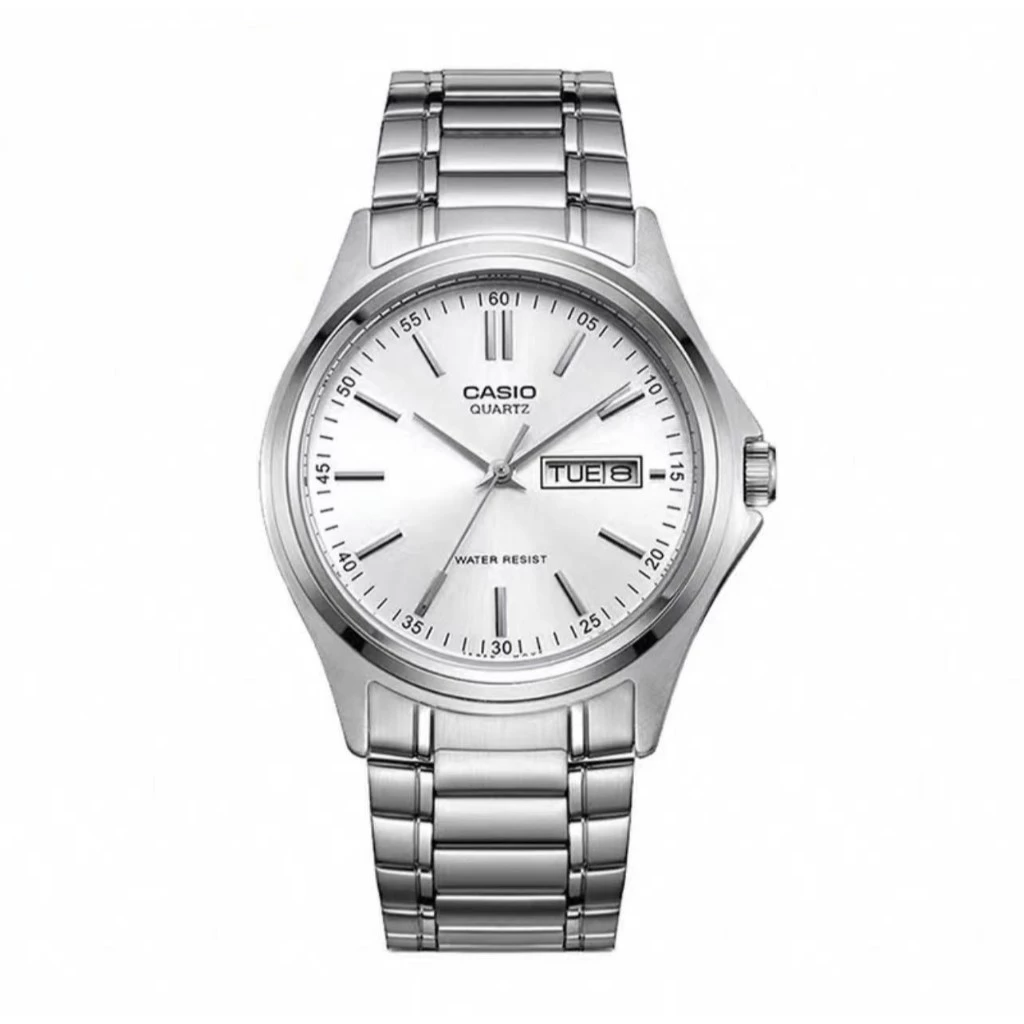 นาฬิกาข้อมือผู้ชาย สายสเตนเลส STANDARD MTP-1239D