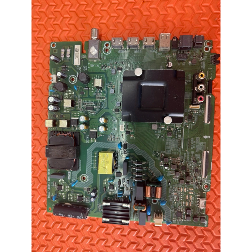 เมนบอร์ดทีวี Hisense รุ่น 43A6500G,43E7G พาสบอร์ด RSAG7.820.11051/ROH