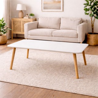 Greenforst โต๊ะกลางสไตล์มินิมอล ขาไม้ โต๊ะญี่ปุ่น โต๊ะกาแฟ โ…