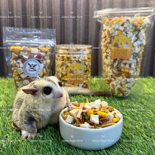 🐛✨อาหารชูการ์ไกรเดอร์ สูตรพิเศษ โปรตีน คูณ3 มาแล้วจ้าสูตรนี้จะเพิ่มอกไก่ ไข่ป๊อบ หนอนนกและปลาเส้นแบบพิเศษ