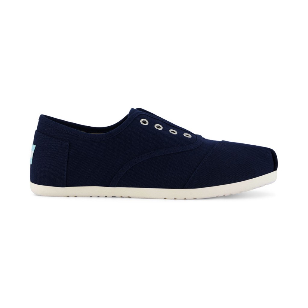 TOMS รองเท้าลำลองผู้หญิง รุ่น Cordones Plus Navy Canvas (CG) รองเท้าลิขสิทธิ์แท้