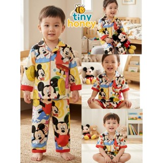 ชุดนอนเด็ก ญ-ช ใส่ได้ ผ้านิ่ม พิมพ์ลาย มี สั้นสั้น กับ ยาวยา…