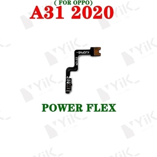 ปุ่มปรับระดับเสียงเปิดปิดไฟ Flex สําหรับ OPPO A31 2020 ปุ่มปุ่มด้านข้างแบบขึ้นลงสายริบบิ้น