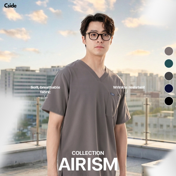 Cside Scrub - Airism Collection - (ชุดสครับ ชุดสครับชาย ชุดสครับหมอ)