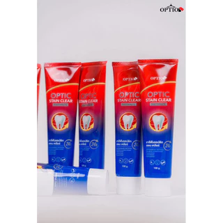 โปร3หลอด ยาสีฟันออฟชั่น Option Stain Clear ของแท้รับตรงบริษัท