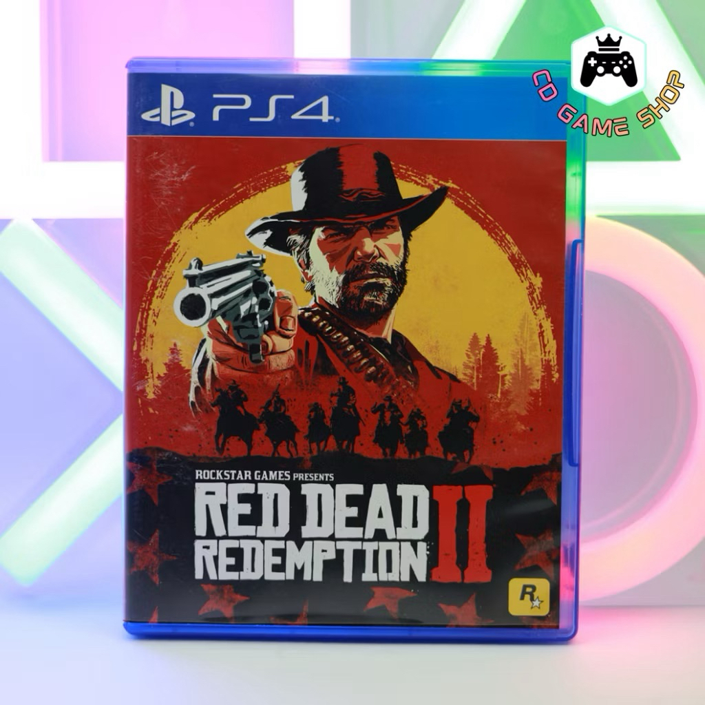 แผ่นเกมส์ PS4 Red Dead Redemption 2 (มือ 2) พร้อมส่ง