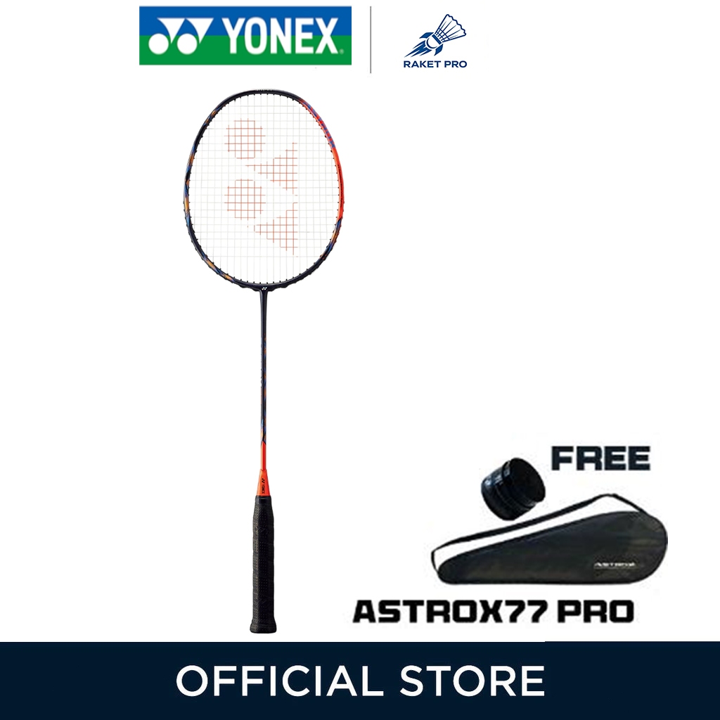Yonex Astrox77 Pro สีส้มเข้ม โค้งสุดท้าย สำหรับอัดสโมช สีส้ม ไม้แบดโปร สำหรับนักกีฬา 3U/4U ของแท้ ญี