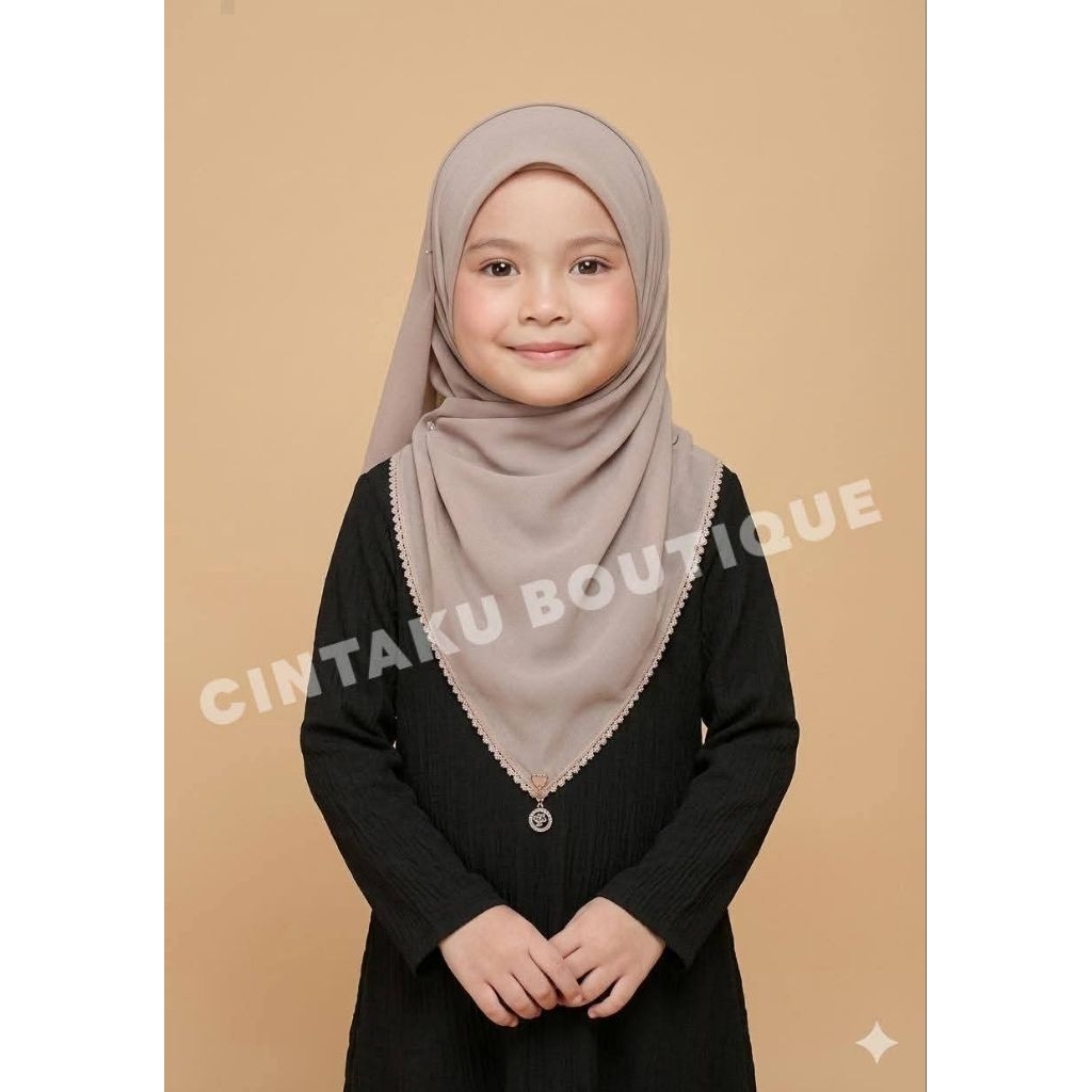 ผ้าคลุมบาวา(งานขอบลูกไม้ )เด็ก 💖