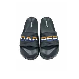DAPPER รองเท้าแตะ DAPPER Colorblock Pool Slide Sandals สีดำ (HSP/BK/1687SL)