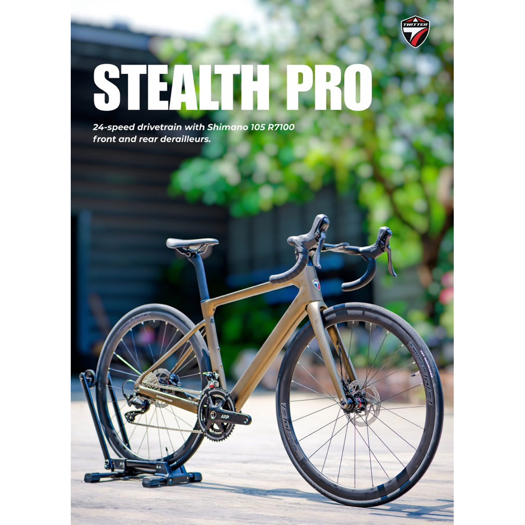จักรยานTwitter Stealth Pro 2026 RS*Shimano105
