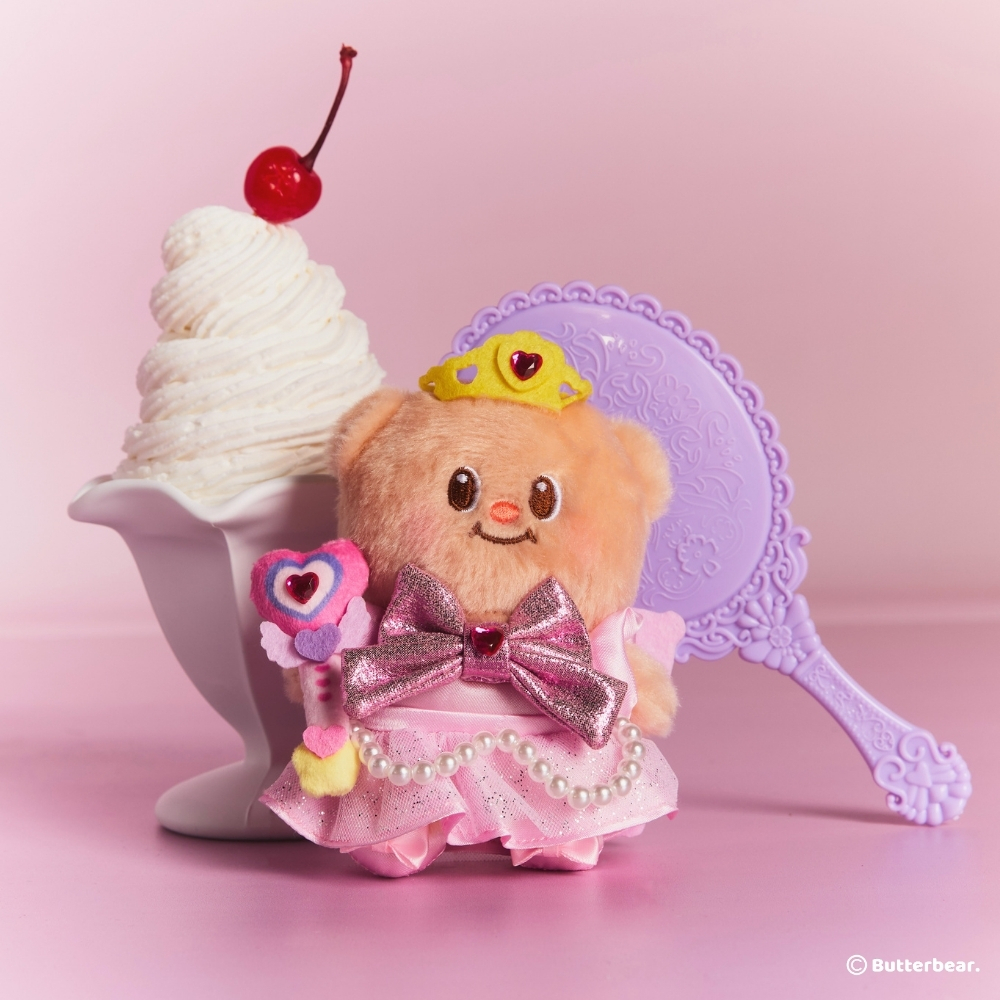 พวงกุญแจบัตเตอร์แบร์ เจลลี่ฮาร์ทการ์เดี้ยน (Butterbear Jelly Heart Guardian Keychain)