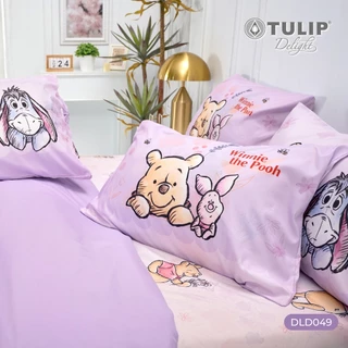 TULIP Delight ชุดผ้าปูที่นอน หมีพู ลิขสิทธิ์แท้ดิสนีย์ Disney Winnie The Pooh DLD049 ผ้าห่ม ผ้านวม ผ้าปูที่นอน