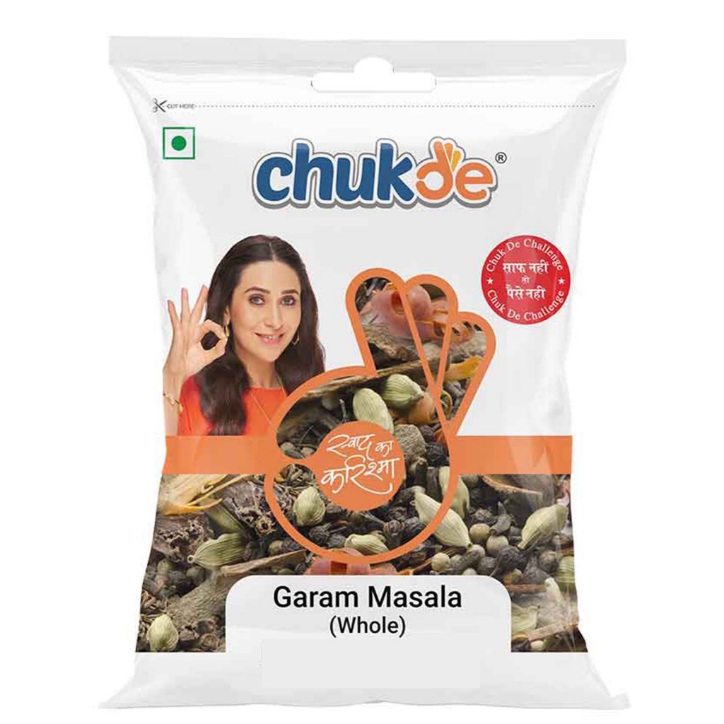 Chuk De Garam Masala Whole 50g การัมมาซาลโฮล