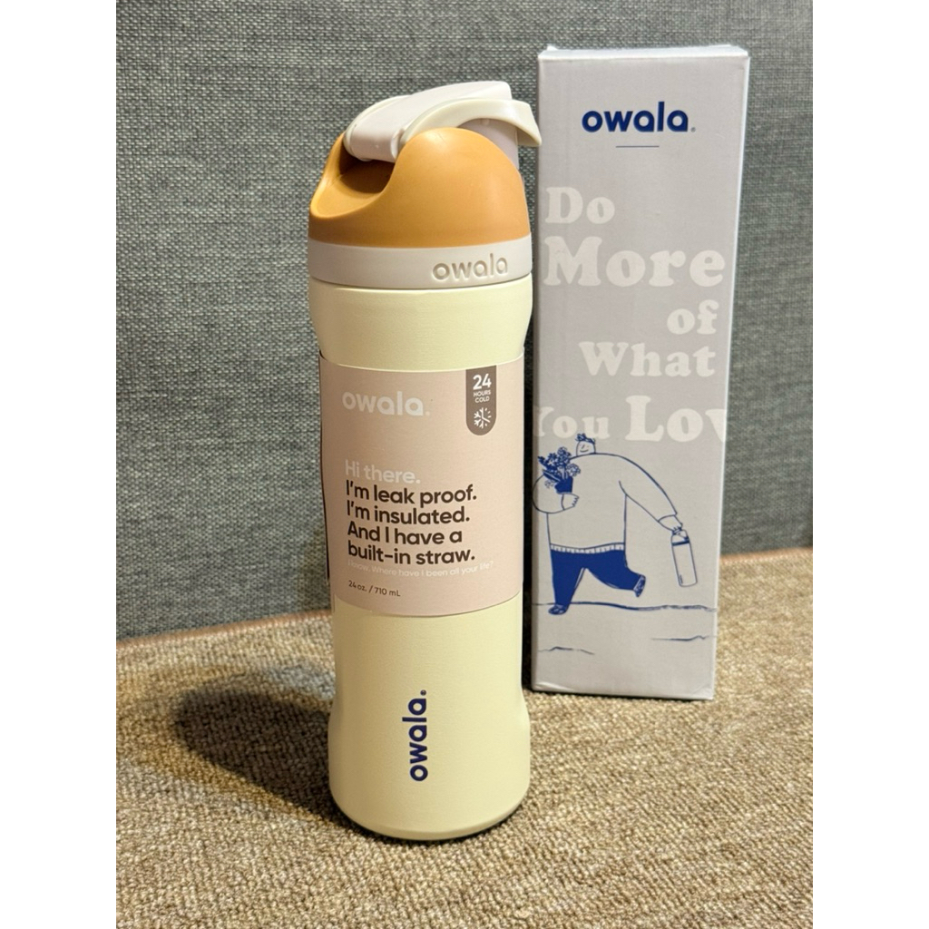 𝐎𝐰𝐚𝐥𝐚 Free zip 24oz / 710ml 🍀พร้อมส่ง🍀