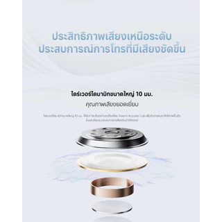 Xiaomi Redmi Buds 6 Play / 8 Active หูฟังบลูทูธ หูฟัง ลดเสียงรบกวน AI การโทรที่ชัดเจน | น้ำหนักเบาเป็นพิเศษ 3.6 กรัม