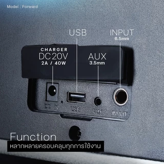 EasyandPerfect Lonzuer Forward 160W ลำโพงบลูทูธ พร้อมไมค์ รับประกัน 1 ปี