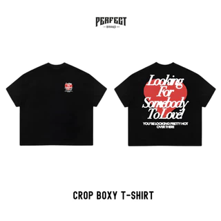 PF.2เสื้อยืดครอป (เวียดนาม) คอฟิตเนื้อผ้า Cotton เกรดพรีเมี่ยม เนื้อผ้าเนียนนุ่ม