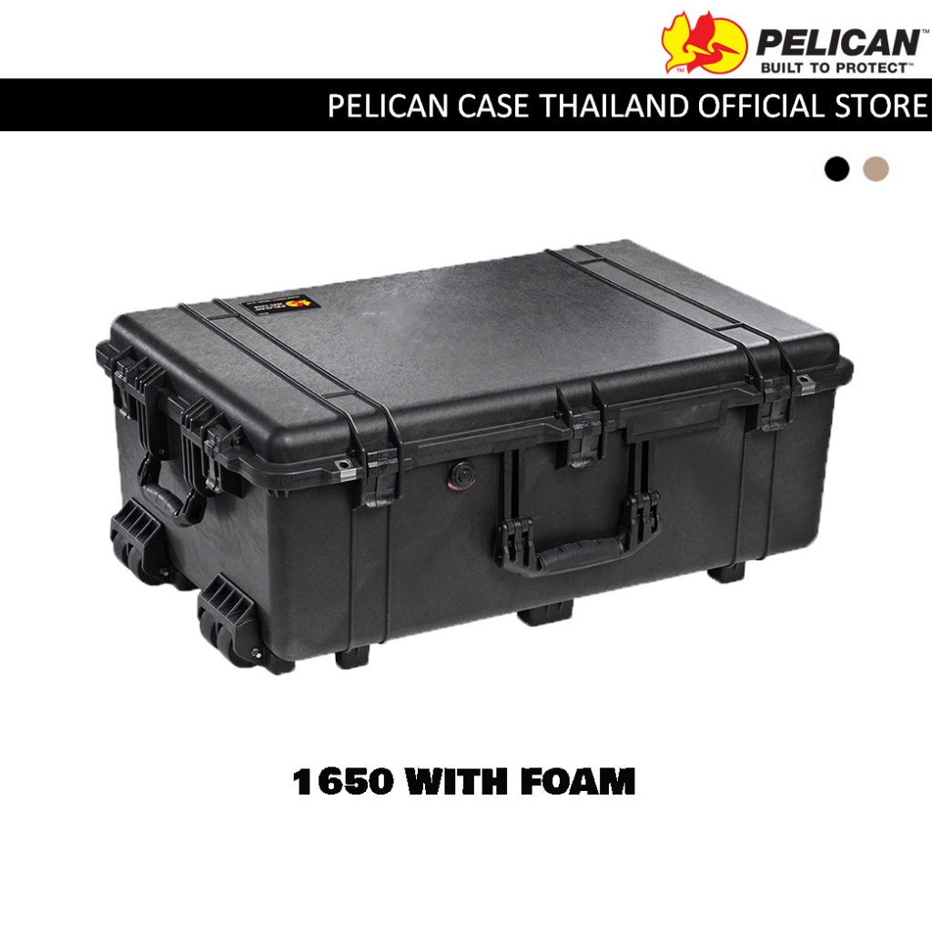 Pelican 1650 case with Foam - กล่องกันน้ำกันกระเเทก