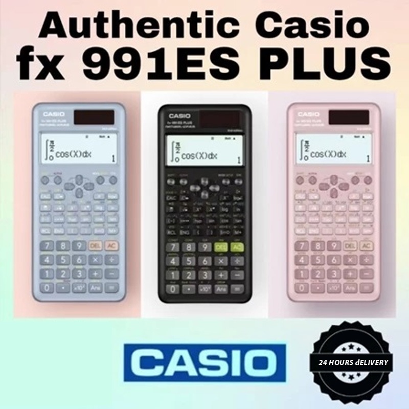 เครื่องคิดเลขวิทยาศาสตร์สำหรับนักเรียน Casio 991ES Plus/CA-991EX ส่งฟรีทั่วไทย พร้อมส่ง